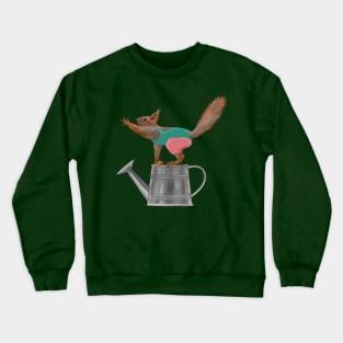 Squirrel yoga Crewneck Sweatshirt